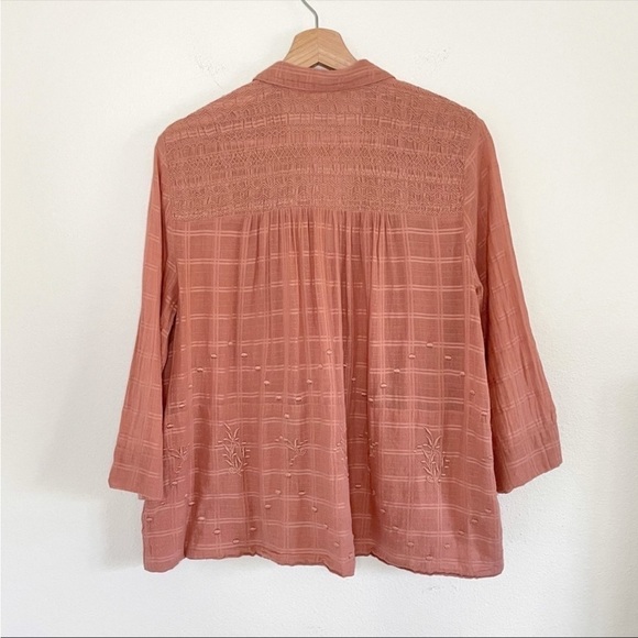 Anthropologie Vanessa Virginia Edisto Dusty Rose
Embroidered Boho Swing Top - Picture 9 of 13